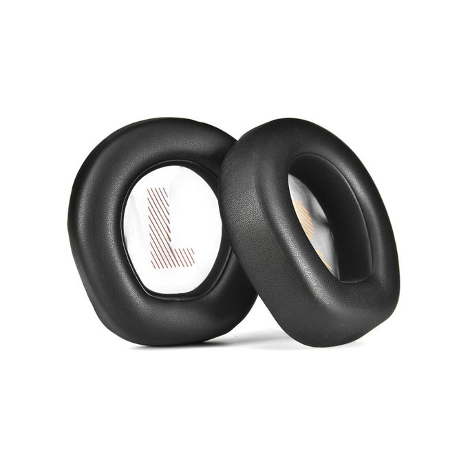 Ανταλλακτικά Earpads Ακουστικών για JBL Quantum Q200, Q300, Αφρός Μνήμης + PU Δέρμα, Μαύρο, Black, 1 Ζεύγος