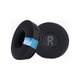 Ανταλλακτικά Earpads Ακουστικών για JBL JR300, T450BT, T500BT, T600, Αφρός Μνήμης + Δέρμα + Ύφασμα, Μαύρο, Black, Ψυκτικό Τζελ, 1 Ζεύγος