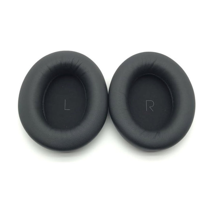 Ανταλλακτικά Earpads Ακουστικών για JBL Tour One, One M2, Αφρός Μνήμης + PU Δέρμα, Μαύρο, Black, 1 Ζεύγος