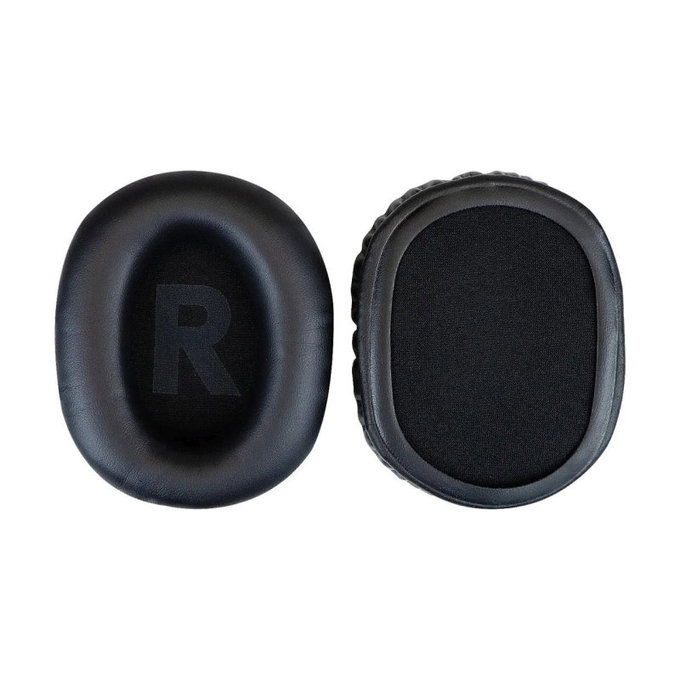 Ανταλλακτικά Earpads Ακουστικών για Logitech G Pro X, Αφρός Μνήμης + PU Δέρμα, Μαύρο, Black, 1 Ζεύγος