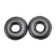 Ανταλλακτικά Earpads Ακουστικών για Logitech H600, H390, H609, Αφρός Μνήμης + PU Δέρμα, Μαύρο, Black, 1 Ζεύγος