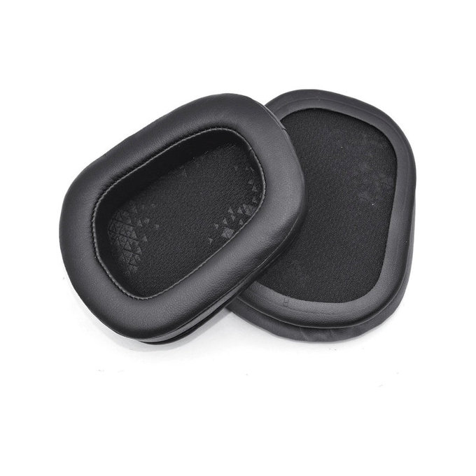 Ανταλλακτικά Earpads Ακουστικών για Logitech G633 Artemis, G933 Artemis, Αφρός Μνήμης + PU Δέρμα, Μαύρο, Black, 1 Ζεύγος