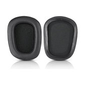 Ανταλλακτικά Earpads Ακουστικών για Logitech G633 Artemis, G933 Artemis, Αφρός Μνήμης + Δέρμα, Μαύρο, Black, 1 Ζεύγος