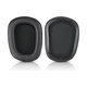 Ανταλλακτικά Earpads Ακουστικών για Logitech G633 Artemis, G933 Artemis, Αφρός Μνήμης + Δέρμα, Μαύρο, Black, 1 Ζεύγος