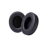 Ανταλλακτικά Earpads Ακουστικών για Beats Studio 2, 3, Αφρός Μνήμης + Δέρμα, Μαύρο, Black, 1 Ζεύγος