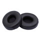 Ανταλλακτικά Earpads Ακουστικών για Beats Solo 2, 3, Αφρός Μνήμης + Δέρμα, Μαύρο, Black, 1 Ζεύγος