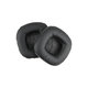Ανταλλακτικά Earpads Ακουστικών για Marshall Major V, Αφρός Μνήμης + Δέρμα, Μαύρο, Black, 1 Ζεύγος