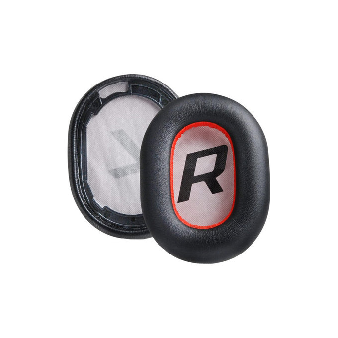 Ανταλλακτικά Earpads Ακουστικών για Plantronics BackBeat Pro 2, Voyager 8200 UC, PU Δέρμα, Μαύρο, Black, 1 Ζεύγος