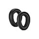 Ανταλλακτικά Earpads Ακουστικών για Sennheiser PXC550, PX550, Αφρός Μνήμης + Δέρμα, Μαύρο, Black, 1 Ζεύγος
