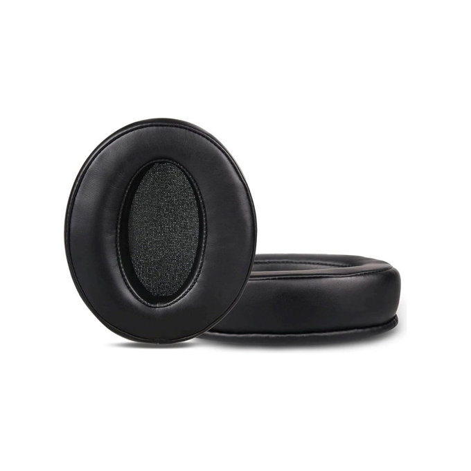 Ανταλλακτικά Earpads Ακουστικών για Sennheiser HD4.50, HD450, Αφρός Μνήμης + Δέρμα, Μαύρο, Black, 1 Ζεύγος
