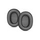 Ανταλλακτικά Earpads Ακουστικών για Sony ULT Wear, Αφρός + Δέρμα, Μαύρο, Black, 1 Ζεύγος