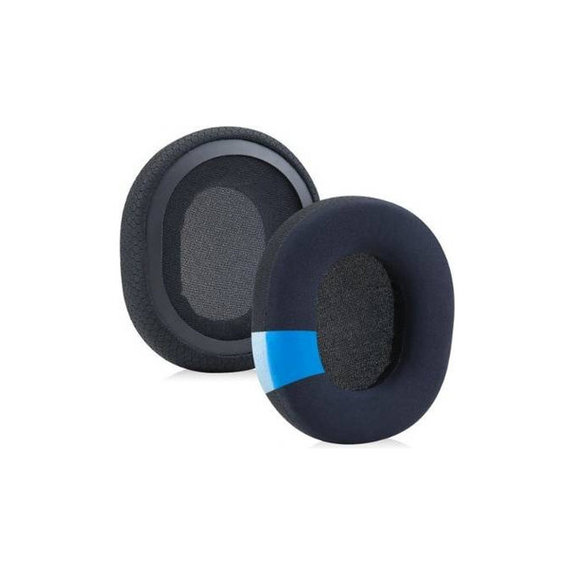 Ανταλλακτικά Earpads Ακουστικών για Steelseries Arctics 1, 3, 5, 7, 9 Pro, Αφρός Μνήμης + Ύφασμα, Μαύρο, Black, Ψυκτικό Τζελ, 1 Ζεύγος