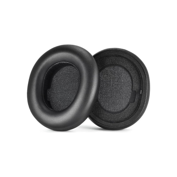 Ανταλλακτικά Earpads Ακουστικών για Steelseries Nova Pro, Αφρός Μνήμης + PU Δέρμα, Μαύρο, Black, 1 Ζεύγος