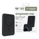 Ασύρματο PowerBank 5000 mAh με περιστρεφόμενη βάση, 20 W, συμβατό με MagSafe, Qi2/USB-C, Space Black, empower
