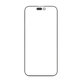 Front Glass με OCA Adhesive για iPhone 15 Pro Max