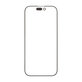 Front Glass με OCA Adhesive για iPhone 16 Pro