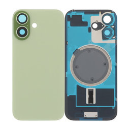 Πίσω Κάλυμμα Γυαλί + Φακός Κάμερας + Μεταλλική Πλάκα + Μαγνήτες Magsafe για iPhone 17, Sage