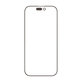 Front Glass με OCA Adhesive για iPhone 17