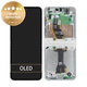 LCD Display Assembly για Samsung Z Flip 7 FE F761B, GH82-37734B, White, Genuine Service Pack
