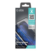 Προστατευτικό γυαλί γενικής χρήσης Omniglass X, Μαύρο, SBS