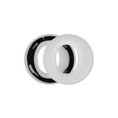 Ανταλλακτικά Earpads Ακουστικών για Sony Playstation Gold Wireless Stereo PS3, PS4 CECHYA-0083, Αφρός Μνήμης + PU Δέρμα, Λευκό, 1 Pair