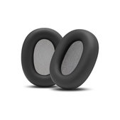 Ανταλλακτικά Earpads Ακουστικών για Sony WH-1000XM6, Αφρός Μνήμης + PU Δέρμα, Μαύρο, 1 Pair