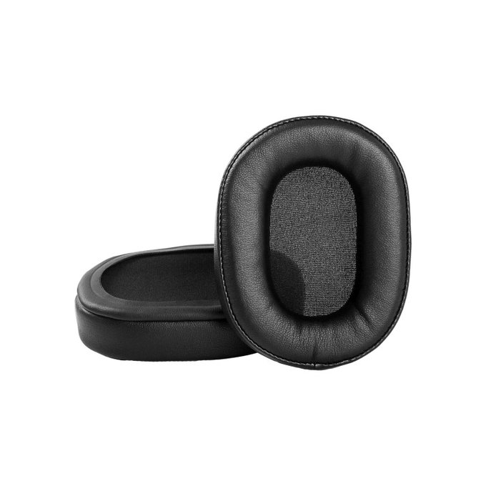 Ανταλλακτικά Earpads Ακουστικών για Asus ROG Pelta, Αφρός Μνήμης + PU Δέρμα, Μαύρο, 1 Pair