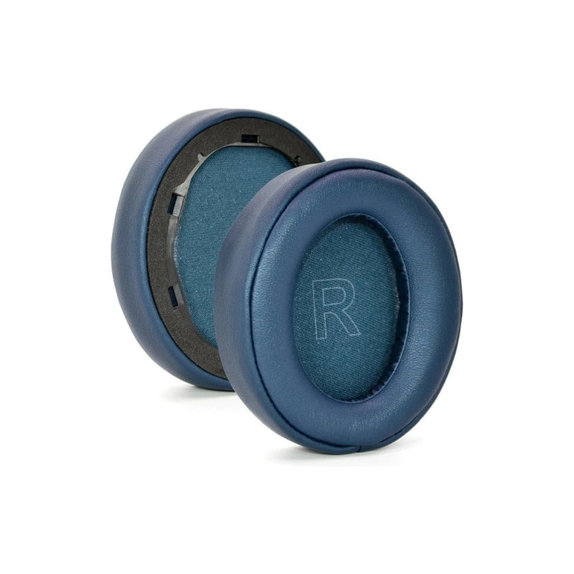 Ανταλλακτικά Earpads Ακουστικών για Anker Soundcore Life Q30, Q35, Αφρός Μνήμης + PU Δέρμα, Μπλε (stitched), 1 Pair