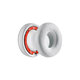 Ανταλλακτικά Earpads Ακουστικών για Beats Solo 4, Αφρός Μνήμης + PU Δέρμα, Λευκό, 1 Pair