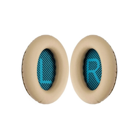 Ανταλλακτικά Earpads Ακουστικών για Bose QuietComfort 2, 15, 25 a 35, Αφρός Μνήμης + PU Δέρμα, Khaki, 1 Pair