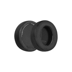Ανταλλακτικά Earpads Ακουστικών για Dell Alienware AW510H a AW310H, Αφρός Μνήμης + PU Δέρμα + Textile, Μαύρο, 1 Pair