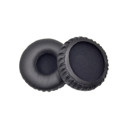 Ανταλλακτικά Earpads Ακουστικών για Jabra Revo, Αφρός Μνήμης + PU Δέρμα, Μαύρο, 1 Pair