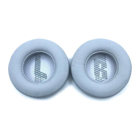Ανταλλακτικά Earpads Ακουστικών για JBL Live 400BT, 460NC, Αφρός Μνήμης + PU Δέρμα, Γκρι, 1 Pair