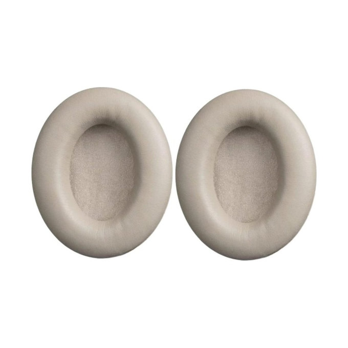 Ανταλλακτικά Earpads Ακουστικών για Sony WH-1000XM3, Αφρός Μνήμης + PU Δέρμα, Μπεζ, 1 Pair