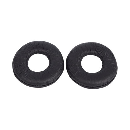 Ανταλλακτικά Earpads Ακουστικών για Sony MDR-ZX110, Αφρός Μνήμης + PU Δέρμα, Μαύρο, 1 Pair