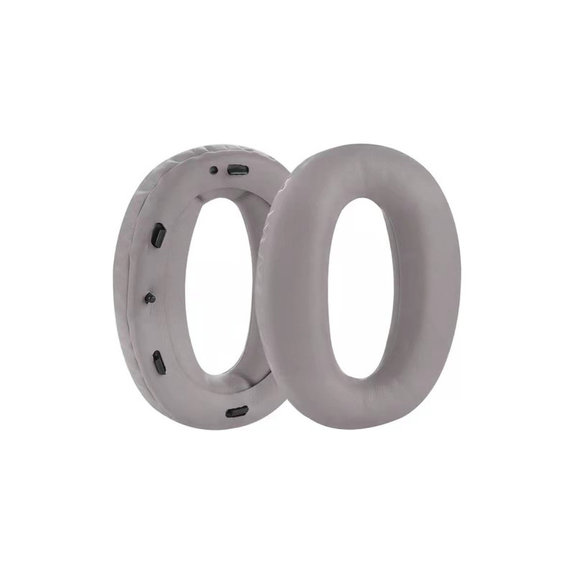 Ανταλλακτικά Earpads Ακουστικών για Sony MDR-1000X, WH-1000XM2, Αφρός Μνήμης + PU Δέρμα, Γκρι, 1 Pair