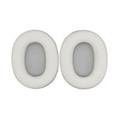 Ανταλλακτικά Earpads Ακουστικών για Sony WH-ULT900N, Αφρός Μνήμης + PU Δέρμα, Λευκό, 1 Pair