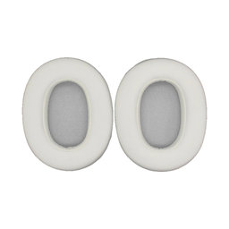 Ανταλλακτικά Earpads Ακουστικών για Sony WH-ULT900N, Αφρός Μνήμης + PU Δέρμα, Λευκό, 1 Pair