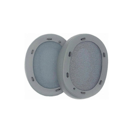 Ανταλλακτικά Earpads Ακουστικών για Sony WH-ULT900N, Αφρός Μνήμης + PU Δέρμα, Γκρι, 1 Pair