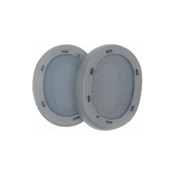 Ανταλλακτικά Earpads Ακουστικών για Sony WH-ULT900N, Αφρός Μνήμης + PU Δέρμα, Γκρι, 1 Pair