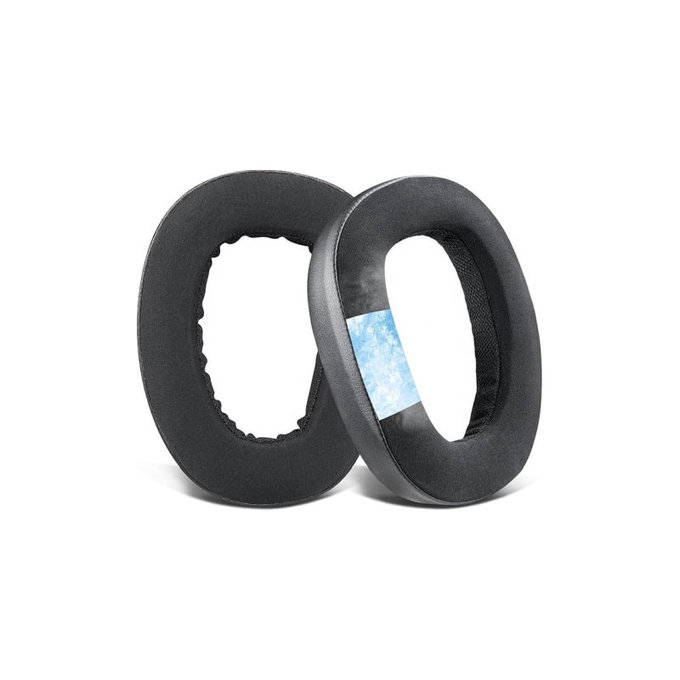 Ανταλλακτικά Earpads Ακουστικών για Sennheiser GSP500, GSP600, Αφρός Μνήμης + PU Δέρμα, Μαύρο, Ψυκτικό Τζελ, 1 Pair