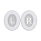 Ανταλλακτικά Earpads Ακουστικών για Bose 700, NC700, Αφρός Μνήμης + PU Δέρμα, Λευκό, 1 Pair