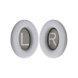 Ανταλλακτικά Earpads Ακουστικών για Bose QuietComfort 35, Αφρός Μνήμης + PU Leather, Γκρι, 1 Pair