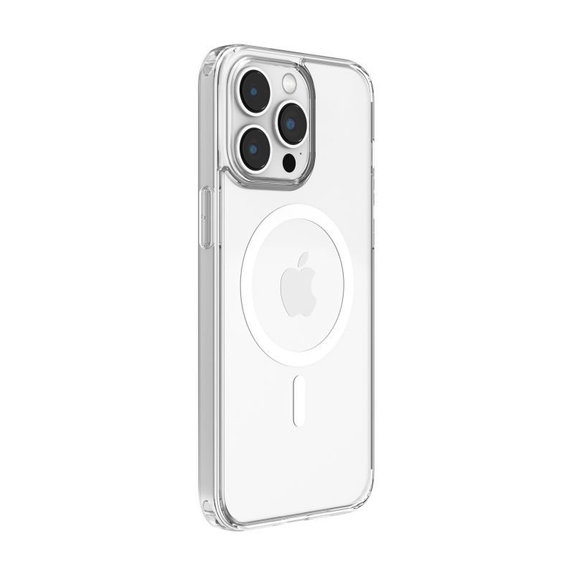 Θήκη Clear με MagSafe για iPhone 15 Plus, διάφανη, Devia