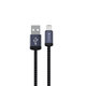 Καλώδιο Lightning / USB Gracious, 2,4A, 2m, μαύρο, Devia