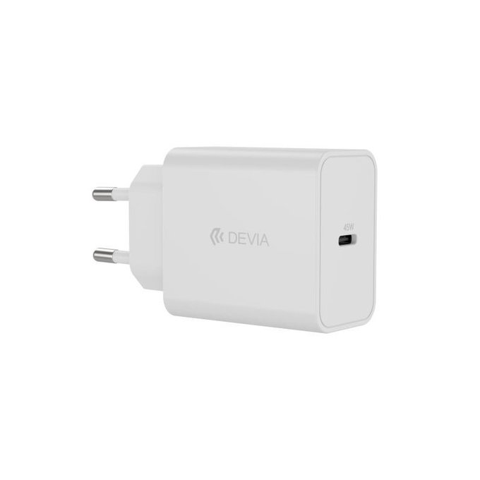 Φορτιστής Rocket USB-C, PD 45W, λευκός, Devia