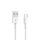 Καλώδιο USB / USB-C Smart, 2.1A, 1m, λευκό, Devia