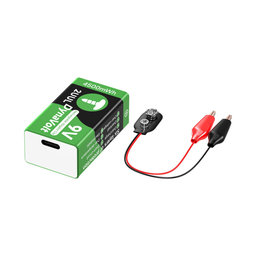 Κροκοδειλάκι με ηλεκτρονική απελευθέρωση 9V, 2UUL BT04