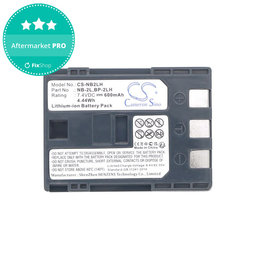 Μπαταρία για Canon EOS 350D, 400D, PowerShot S30, S60, S80, 600mAh, Li-Ion, 7.4V, NB-2LH, HQ