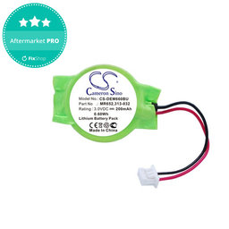 Εφεδρική μπαταρία για Dell Latitude E6320, 200mAh, Lithium, 3V, 077-A00, HQ